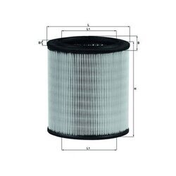 Vzduchový filter KNECHT LX 715
