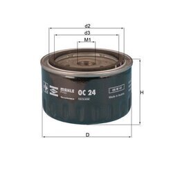 Olejový filter KNECHT OC 24 - obr. 2