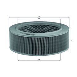Vzduchový filter KNECHT LX 284