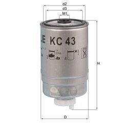 Palivový filter KNECHT KC 43 - obr. 2