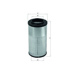 Vzduchový filter KNECHT LX 2066