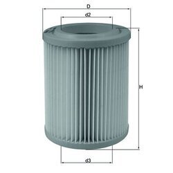 Vzduchový filter KNECHT LX 1768