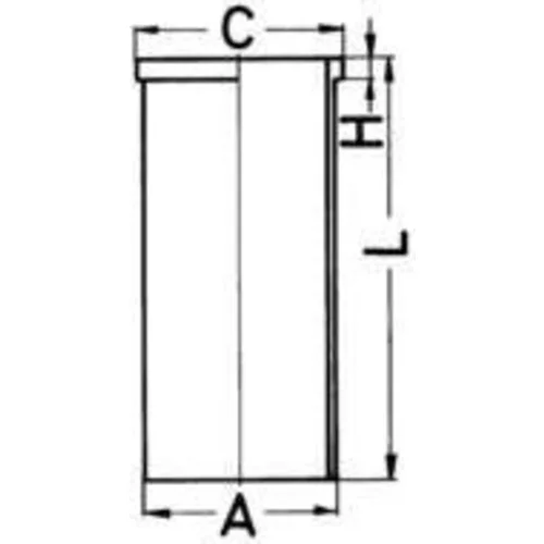 Opravna sada piest/vlozka valca 94414961 /Kolbenschmidt/ - obr. 1