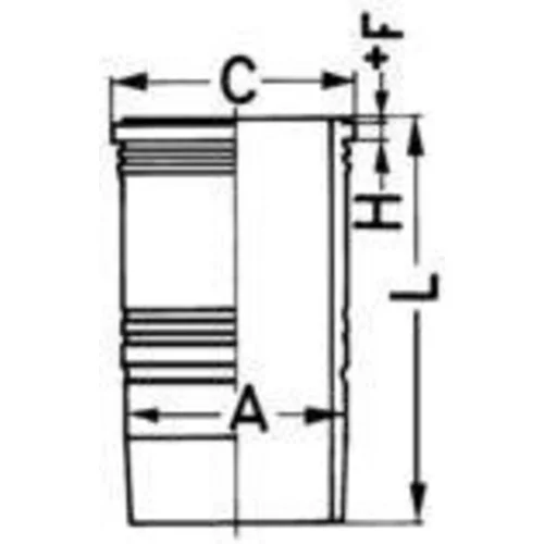 Opravna sada piest/vlozka valca 90482964 /Kolbenschmidt/ - obr. 1