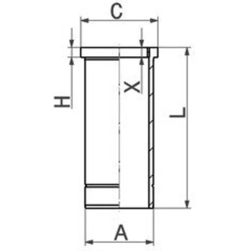 Opravna sada piest/vlozka valca 41474960 /Kolbenschmidt/ - obr. 1