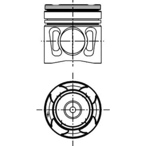 Opravna sada piest/vlozka valca 40162961 /Kolbenschmidt/