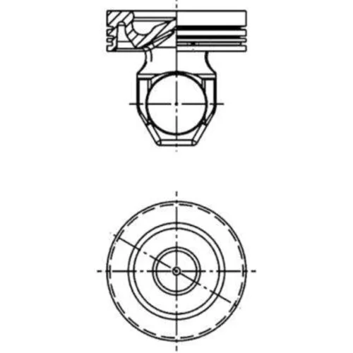 Opravna sada piest/vlozka valca 40368963 /Kolbenschmidt/