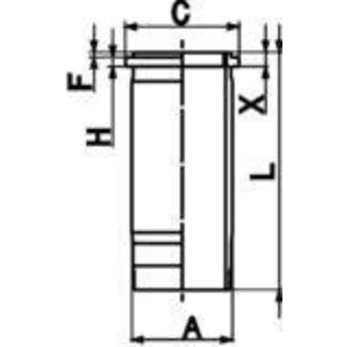 Opravna sada piest/vlozka valca 40459961 /Kolbenschmidt/ - obr. 1