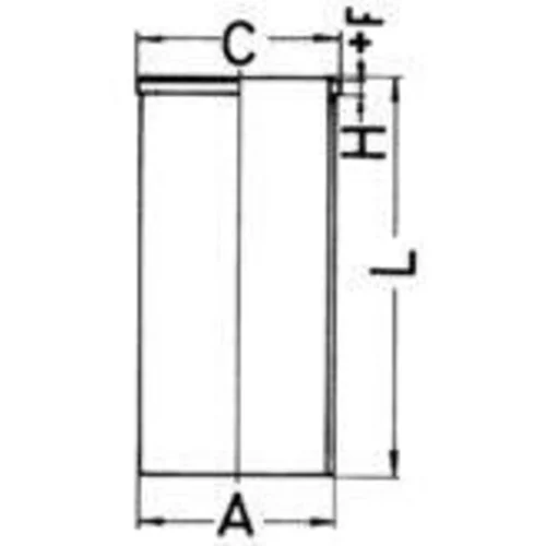 Opravna sada piest/vlozka valca 93177961 /Kolbenschmidt/ - obr. 1