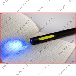 LED COB Stripe inšpekčná lampa 350 lumenov s UV bodovou LED diódou a laserovým ukazovateľom - obr. 12