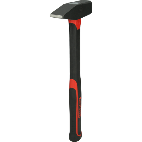 Zámočnícke kladivo s rúčkou zo sklených vlákien, 600g /KS-Tools/ - obr. 3