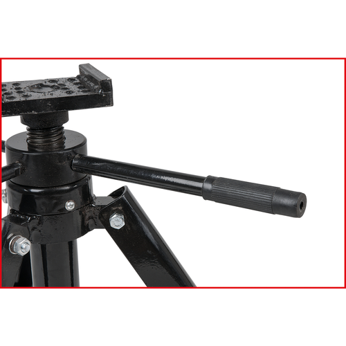 Oceľový kozlík na vreteno, 12t, 456-710mm /KS-Tools/ - obr. 5