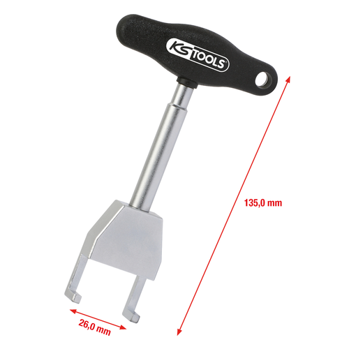 Sťahovák zapaľovacích cievok s T-rukoväťou, typ 1, 135mm