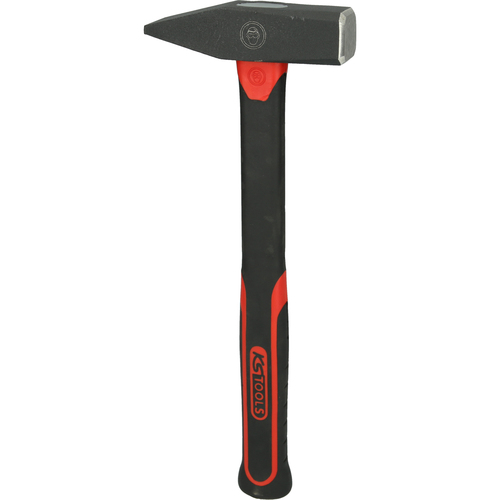 Zámočnícke kladivo s rúčkou zo sklených vlákien, 600g /KS-Tools/