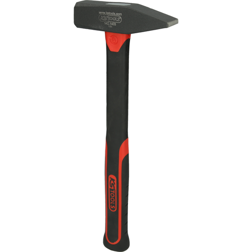 Zámočnícke kladivo s rúčkou zo sklených vlákien, 600g /KS-Tools/ - obr. 2
