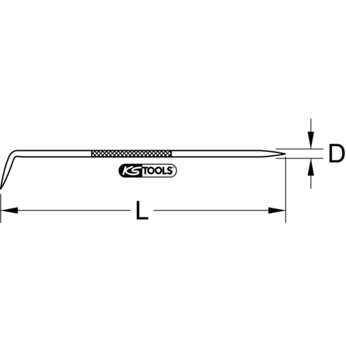 Rysovacia ihla, 190mm /KS-Tools/ - obr. 1