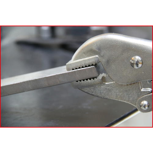 Škripcové kliešte, rovné čeľuste, 45,5mm, L=225mm /KS-Tools/ - obr. 5