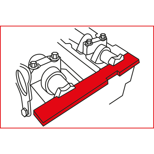 Súprava náradia na nastavenie motora pre Ford/Mazda, 20-dielna /KS-Tools/ - obr. 5