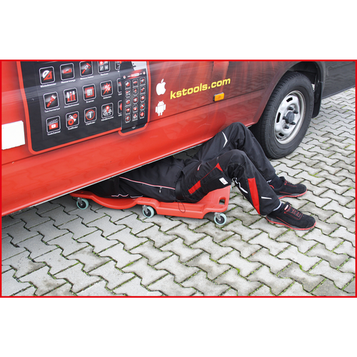 Pojazdné lôžko, D1030xŠ480xV115mm /KS-Tools/ - obr. 5