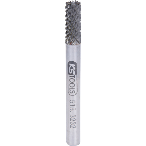 HM valcovitý frézovací kolík tvar A s čelným ozubením, 6mm /KS-Tools/ - obr. 1