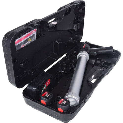 Akumulátorová pištoľ na kartuše 600 ml s 2 akumulátormi a 1 nabíjačkou /KS-Tools/ - obr. 4