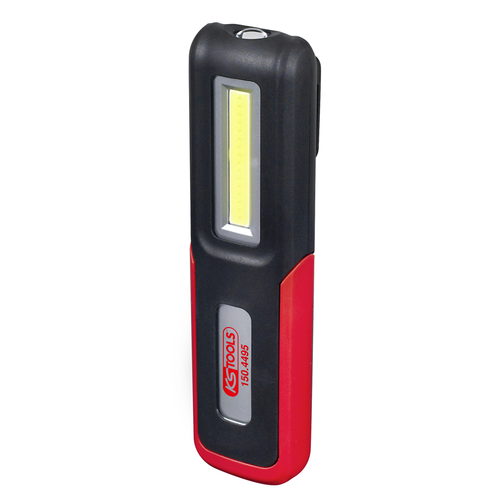 Mobilná dielenská ručná lampa, sklápacia, 3 W COB LED /KS-Tools/ - obr. 1