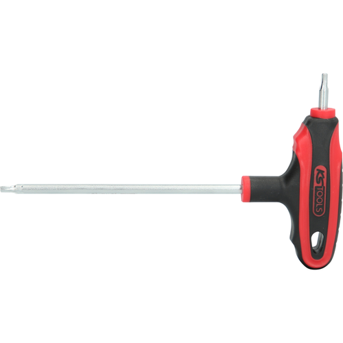 Uhlový čapový kľúč Torx s T-rukoväťou, otvor, TB10 /KS-Tools/ - obr. 1