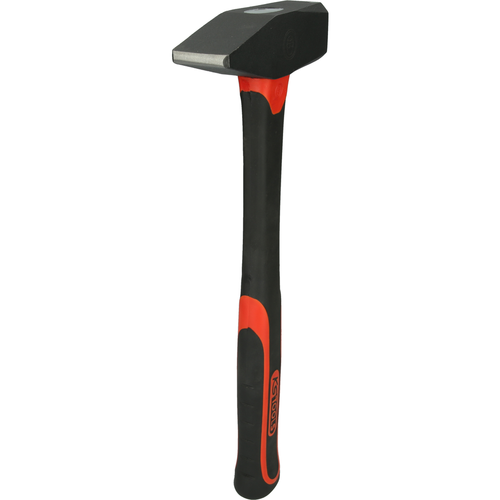 Zámočnícke kladivo s rúčkou zo sklených vlákien, 1500g /KS-Tools/ - obr. 3