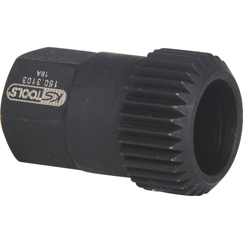 Tiscíhranová vložka 17,0 mm, 33 zubov, vŕtaná /KS-Tools/ - obr. 1