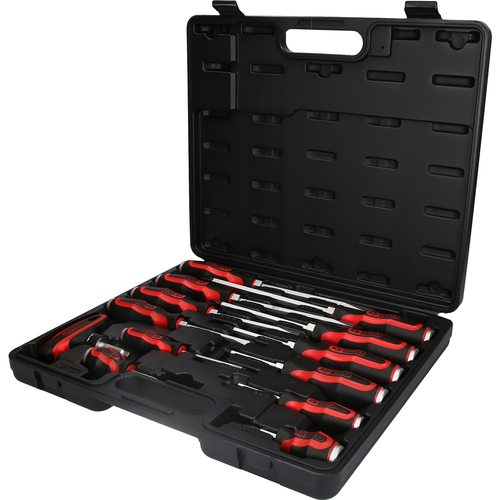 Sada skrutkovačov s úderovou hlavou ERGOTORQUE®max, 13-dielna /KS-Tools/ - obr. 1