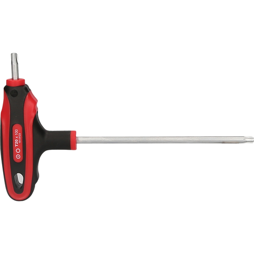 Uhlový čapový kľúč Torx s T-rukoväťou, otvor, TB20 /KS-Tools/ - obr. 3