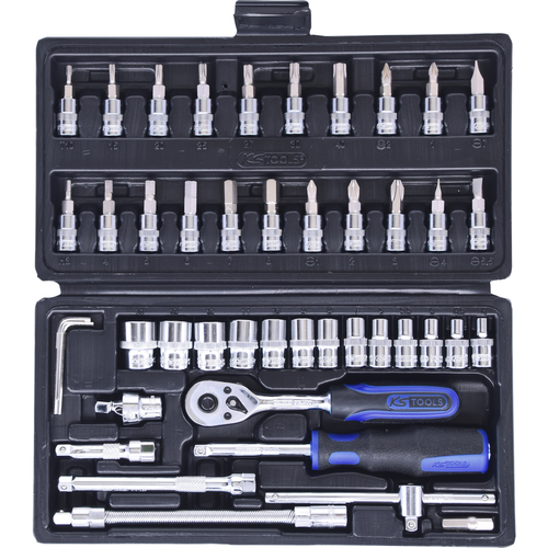 Gola sada KS TOOLS CHROMEplus 1/4
