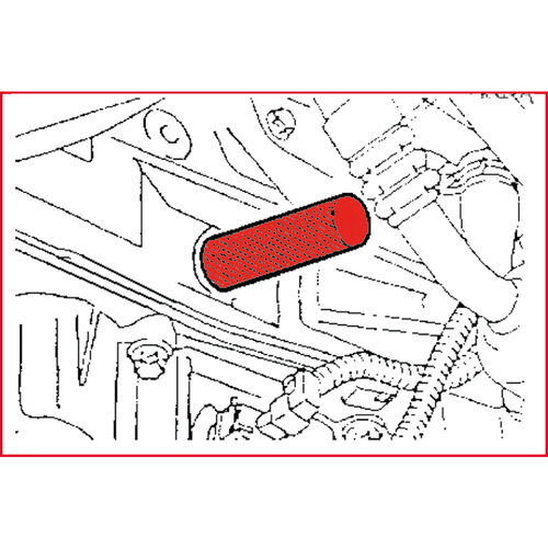 Súprava náradia na nastavenie motora pre GM / Opel / Saab, 5-dielna /KS-Tools/ - obr. 7