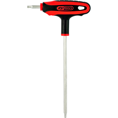 Uhlový čapový kľúč Torx s T-rukoväťou, otvor, TB25 /KS-Tools/ - obr. 1