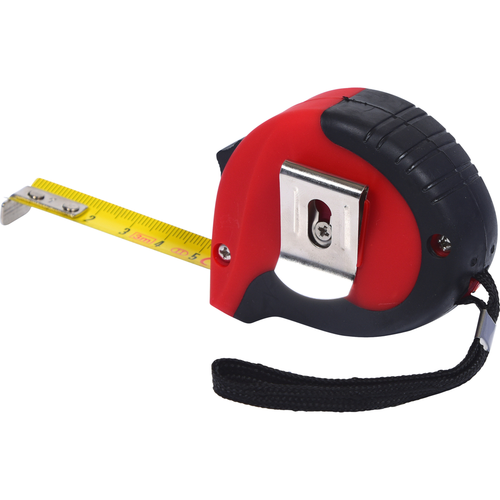 Meracie pásmo so zaisťovačom, čierno-červené, 3m /KS-Tools/ - obr. 2