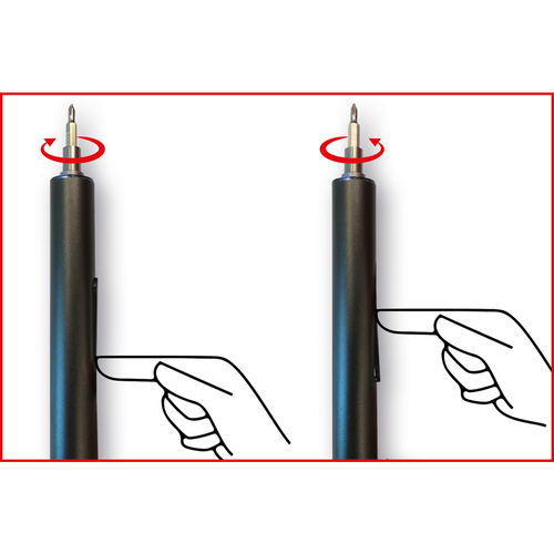 USB akumulátorový skrutkovač na jemnú mechaniku /KS-Tools/ - obr. 4