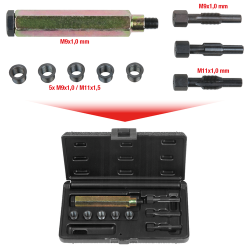 THREADfix súprava na opravu M9x1 pre žeraviace sviečky,9-dielna