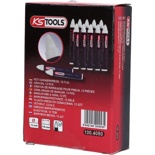 Mastná krieda, biele, 12-dielna /KS-Tools/ - obr. 7