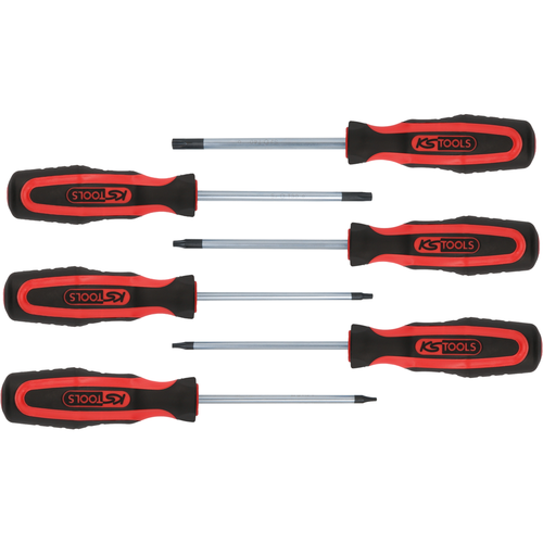 Sada skrutkovačov Torx ERGOTORQUEplus, 6-dielna /KS-Tools/ - obr. 2
