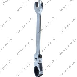 GEARplus kĺbový prstencový kľúč s račňou s možnosťou zaistenia, 13mm - obr. 1