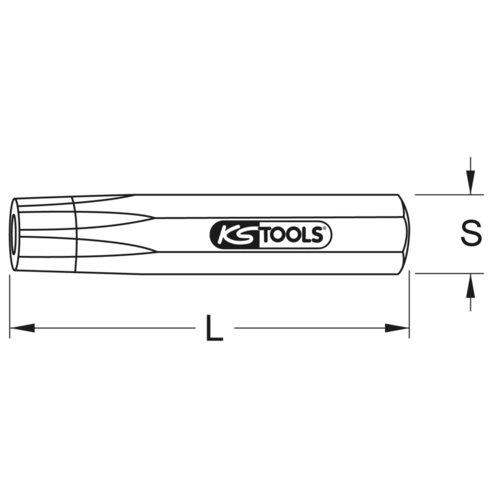Zaťahovák nitov, 6mm /KS-Tools/ - obr. 1