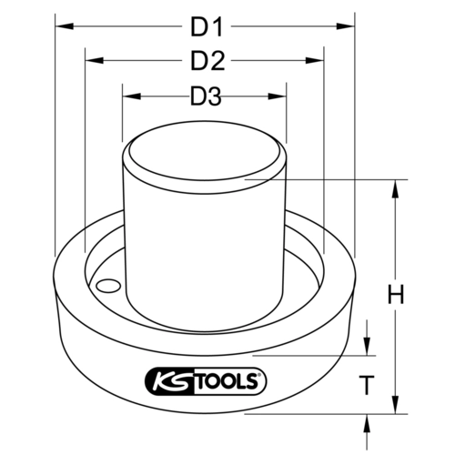Montážne náradie na simeringy pre prevodovky a zadnú nápravu Scania /KS-Tools/ - obr. 1