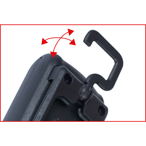 Mobilná dielenská ručná lampa, sklápacia, 3 W COB LED /KS-Tools/ - obr. 11