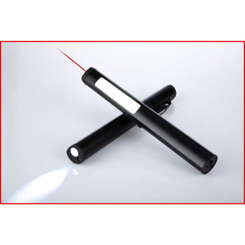 LED COB Stripe inšpekčná lampa 350 lumenov s UV bodovou LED diódou a laserovým ukazovateľom /KS-Tools/ - obr. 14