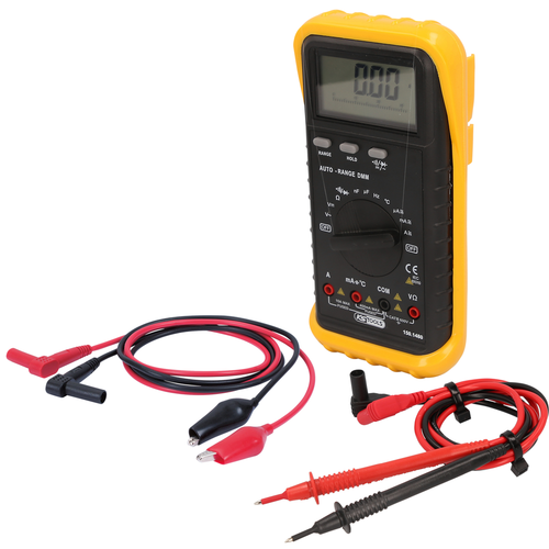 Digitálny multimeter vrát. meracích hrotov a krokodílikových svoriek /KS-Tools/ - obr. 2