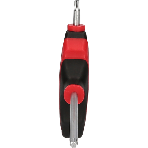 Uhlový čapový kľúč Torx s T-rukoväťou, otvor, TB20 /KS-Tools/ - obr. 4