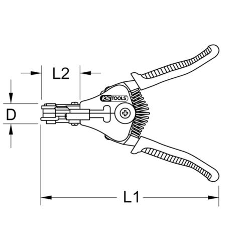 Automatické odizolovacie kliešte, 1-3,2mm /KS-Tools/ - obr. 6