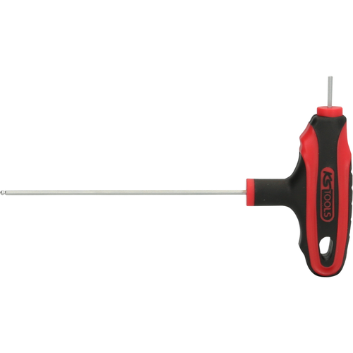 Kľúč s guľovou hlavou a vnútorným šesťhranom s T-rukoväťou, 2mm /KS-Tools/ - obr. 1