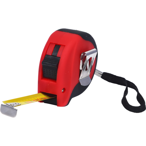 Meracie pásmo so zaisťovačom, čierno-červené, 5m, 19mm /KS-Tools/ - obr. 1