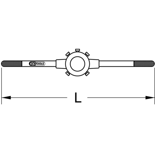 Držiak závitníc, M16-M20 /KS-Tools/ - obr. 1